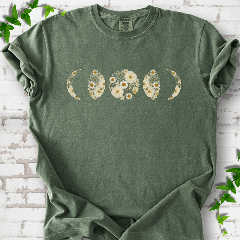 Wildflower Moon Phases T-Shirt