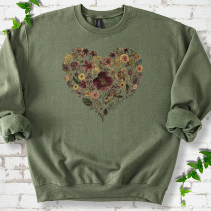 Wildflower Heart Sweatshirt