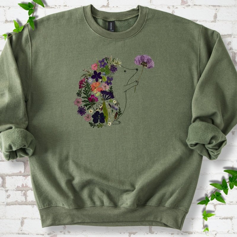 Wildflower Hedgehog Sweatshirt