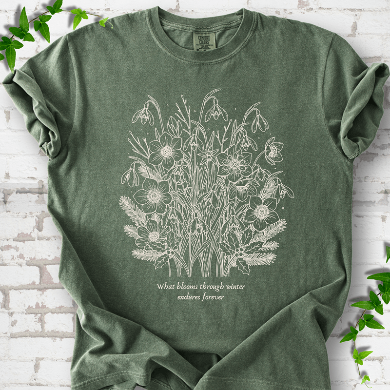 Winter Wildflowers T-shirt