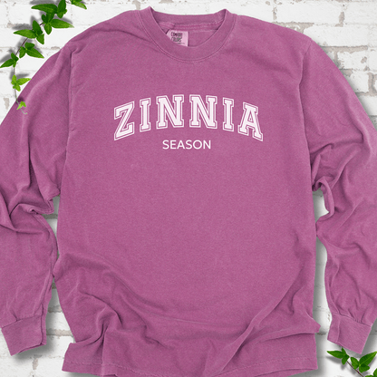 Zinnia Season LS T-Shirt