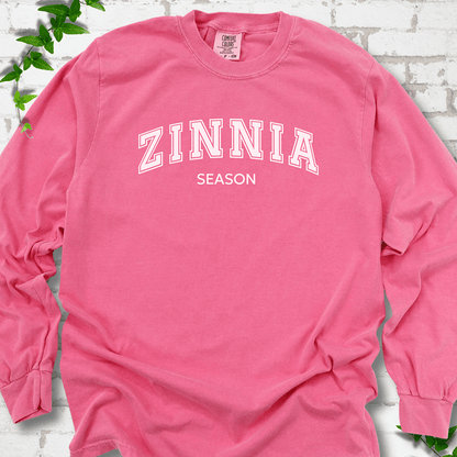 Zinnia Season LS T-Shirt