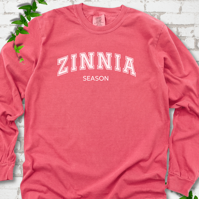 Zinnia Season LS T-Shirt