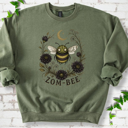 Zom-Bee Gothic Garden Sweatshirt