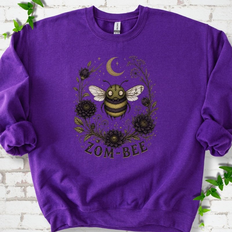 Zom-Bee Gothic Garden Sweatshirt