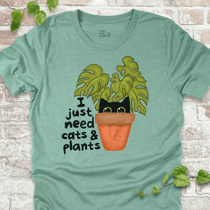 Need Cats & Plants T-Shirt