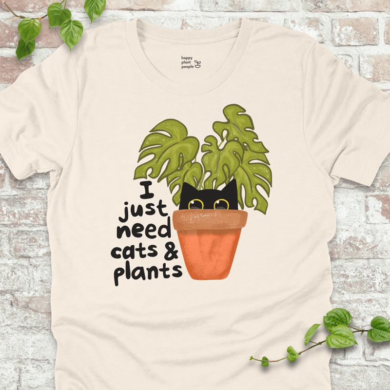 Need Cats & Plants T-Shirt