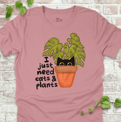 Need Cats & Plants T-Shirt